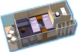 Junior Suite diagram