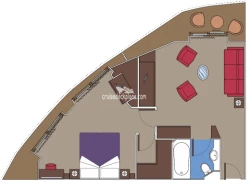 Yacht Club Suite diagram