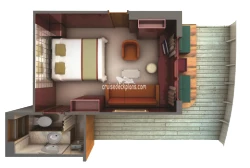 Terrace Suite diagram