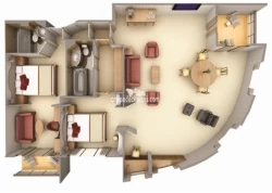 Royal Suite diagram