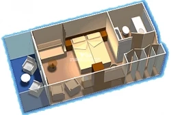 Junior Suite diagram