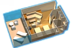 Deluxe Suite diagram