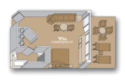 Deluxe Suite diagram