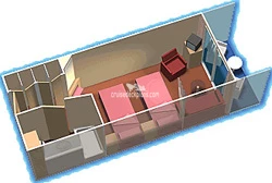 Junior Suite diagram