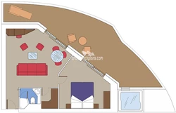 Balcony Suite diagram