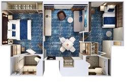 Family Interior Suite diagram