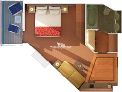 Junior Suite diagram