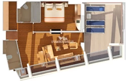 Captains Suite diagram