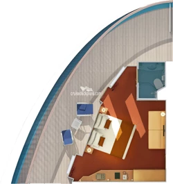 Premium Balcony diagram