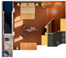 Junior Suite diagram