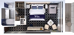 The Haven Courtyard Penthouse diagram