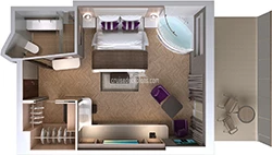 Spa Suite floor plan