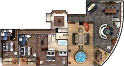 The Haven Garden Villa diagram