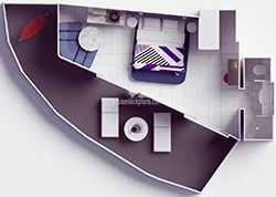 Corner Suite diagram