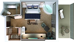 The Haven Suite diagram