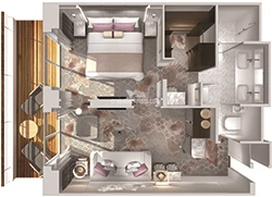 Penthouse Suite diagram