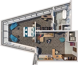 Ultimate Panoramic Suite diagram