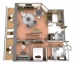 Wintergarden Suite diagram