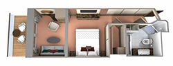 Veranda Suite diagram