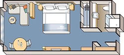 Penthouse floor plan