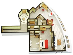 Royal Suite diagram