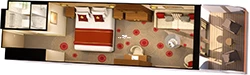 Princess Suite diagram