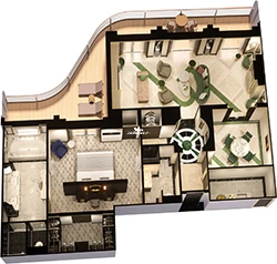 Grand Suite diagram