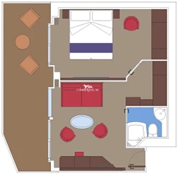 Promenade View Suite diagram