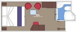 MSC Yacht Club Interior diagram