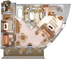 Royal Suite diagram