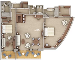 Royal Suite diagram