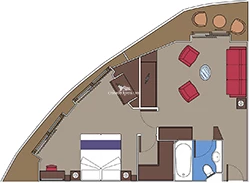 Balcony Suite diagram