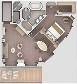 Royal Suite diagram