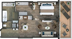 Silver Suite diagram