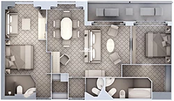 Owner Suite diagram