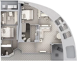 Royal Suite diagram