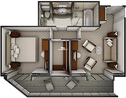 Owners Suite diagram