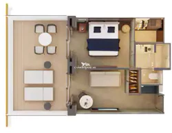 Norwegian Prima Haven-Aft-Master Layout