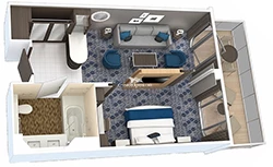 Grand Suite - 1 Bedroom diagram