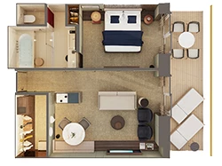 Haven Owner Suite diagram