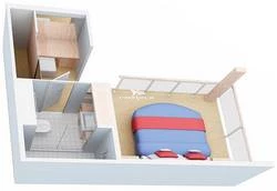 Crown Loft Suite diagram