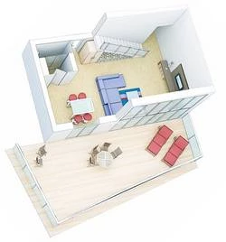 Sky Loft Suite diagram