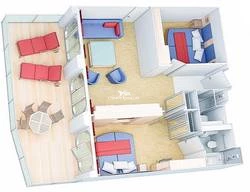 Royal Family Suite diagram