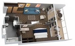 Grand Suite - 1 Bedroom diagram