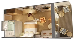 Penthouse Suite diagram