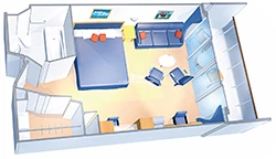 Junior Suite diagram