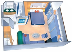 Grand Suite - 1 Bedroom diagram