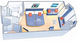 Promenade View Interior diagram