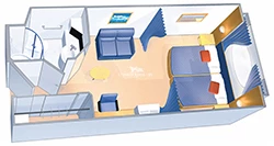 Spacious Oceanview diagram