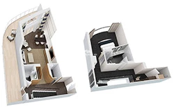 Owner Loft Suite diagram